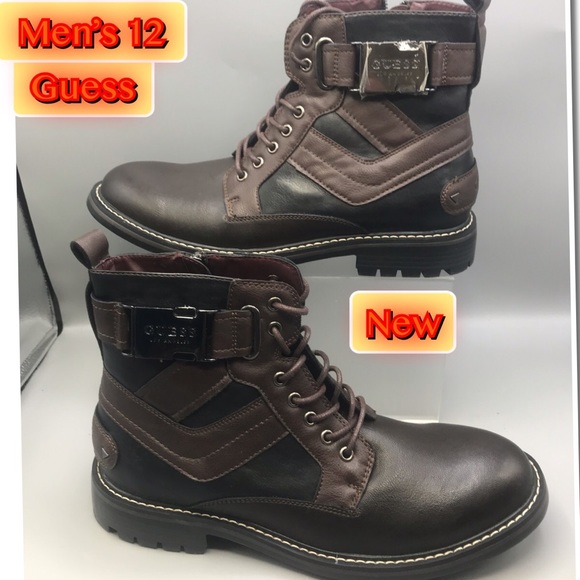 guess boots mens combat boot
